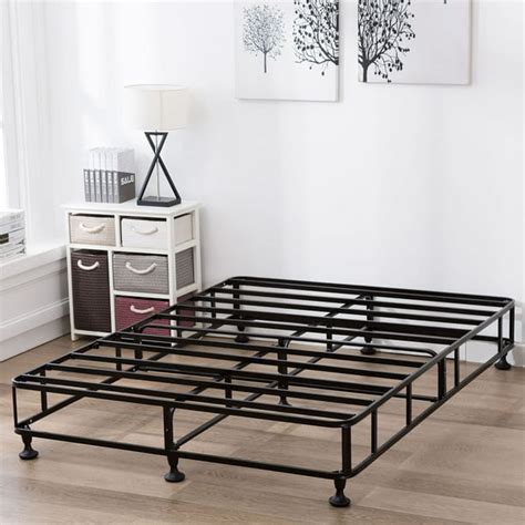 metal bed frame strong support for box spring an|mattress box spring metal frame.